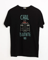 Shop Chal Baithte Hai Half Sleeve T-Shirt-Front