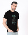 Shop Chal Baithte Hai Half Sleeve T-Shirt-Design
