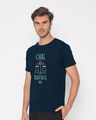 Shop Chal Baithte Hai Half Sleeve T-Shirt-Design