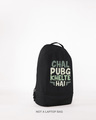 Shop Chal Pubg Khelte Hai Small Backpack-Design