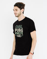 Shop Chal Pubg Khelte Hai Half Sleeve T-Shirt-Design