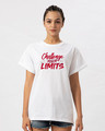 Shop Challenge Your Limits Boyfriend T-Shirt-Front