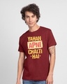 Shop Chalti Hai Half Sleeve T-Shirt-Front