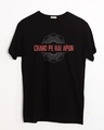 Shop Chand Pe Hai Apun Half Sleeve T-Shirt-Front
