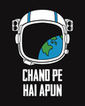 Shop Chand Pe Hai Astronaut Half Sleeve T-Shirt