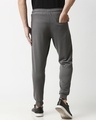 Shop Men's Charcoal Grey Joggers-Design