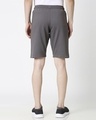 Shop Charcoal Grey Men's Casual Shorts With Zipper-Design