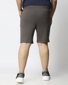 Shop Charcoal Grey Plus Size Casual Shorts-Design