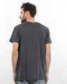 Shop Charcoal Melange Pocket Longline T-Shirt-Design