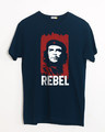 Shop Che Guevara Half Sleeve T-Shirt-Front