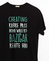 Shop Cheating Karke Half Sleeve T-Shirt-Front