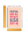Shop Cheating Karke Pass Hone Wale Ko Designer Notebook (Soft Cover, A5 Size, 160 Pages, Ruled Pages)-Full