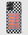 Shop Checkered Calm Premium Glass Case for Realme 10 Pro Plus 5G-Front