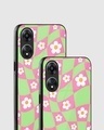 Shop Checkered Charm Premium Glass Case for Oppo A78 5G-Design