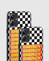 Shop Checkered Energy Premium Glass Case for Realme 10 Pro Plus 5G-Design