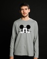 Shop Cheeky Mickey Full Sleeve T-Shirt (DL)-Front