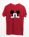 Shop Cheeky Mickey Half Sleeve T-Shirt (DL)-Front