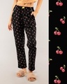 Shop Cherry Crush All Over Printed Pyjamas-Front