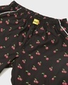 Shop Women's Black Cherry Crush AOP Pyjamas