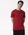 Shop Men's Cherry Red T-shirt-Design