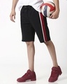 Shop Cherry Red Side Panel Shorts-Front