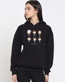 Shop Chibi Friends (FRL) Oversized Sweatshirt-Front