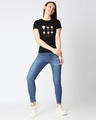 Shop Chibi Friends Half Sleeve Printed Rib T-Shirt (FRL)-Design