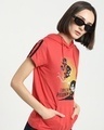 Shop Women's Red Chibi Harry Graphic Printed Hoodie T-shirt