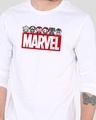 Shop Chibi Marvel Men's Printed Full Sleeve T-Shirt-Front