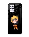 Shop Chibi Naruto Premium Glass Case for Realme 9 5G(Shock Proof, Scratch Resistant)-Front
