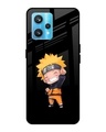 Shop Chibi Naruto Premium Glass Case for Realme 9 Pro Plus(Shock Proof, Scratch Resistant)-Front