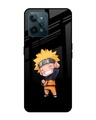Shop Chibi Naruto Premium Glass Case for Realme C31(Shock Proof, Scratch Resistant)-Front