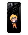 Shop Chibi Naruto Premium Glass Case for Redmi Note 11T 5G (Shock Proof,Scratch Resistant)-Front