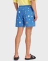 Shop Men's Blue Chibi Skulls All Over Printed Boxers-Full