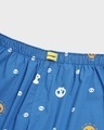 Shop Men's Blue Chibi Skulls All Over Printed Boxers