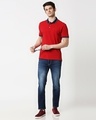Shop Chili Pepper Half Sleeve Tipping polo