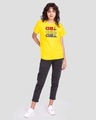 Shop Chill Snoopy Boyfriend T-Shirt-Design