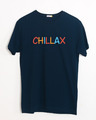 Shop Chillax Half Sleeve T-Shirt-Front