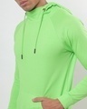 Shop Chilled Out Green Full Sleeve Hoodie T-shirt