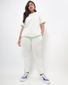 Shop Chilled Out Green Plus Size Co-Ords-Front