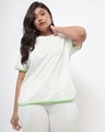 Shop Chilled Out Green Plus Size Co-Ords-Full