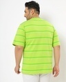 Shop Chilled Out Green Plus Size Stripe T-shirt-Design