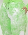 Shop Chilled Out Green Plus Size Tie & Dye Joggers