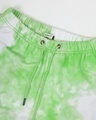 Shop Women's Chilled Out Green Tie & Dye Joggers
