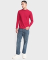 Shop Men's Chilli Pepper Red Sweatshirt-Full