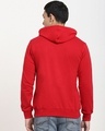 Shop Men's Red Zipper Hoodie-Design