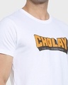 Shop Cholay Half Sleeve T-Shirt White