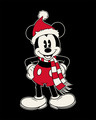 Shop Christmas Mickey Full Sleeve T-Shirt (DL)-Full