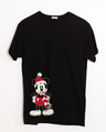 Shop Christmas Mickey Half Sleeve T-Shirt (DL)-Front