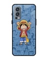 Shop Chubby Anime Premium Glass Case for OnePlus Nord 2 5G (Shock Proof, Scratch Resistant)-Front